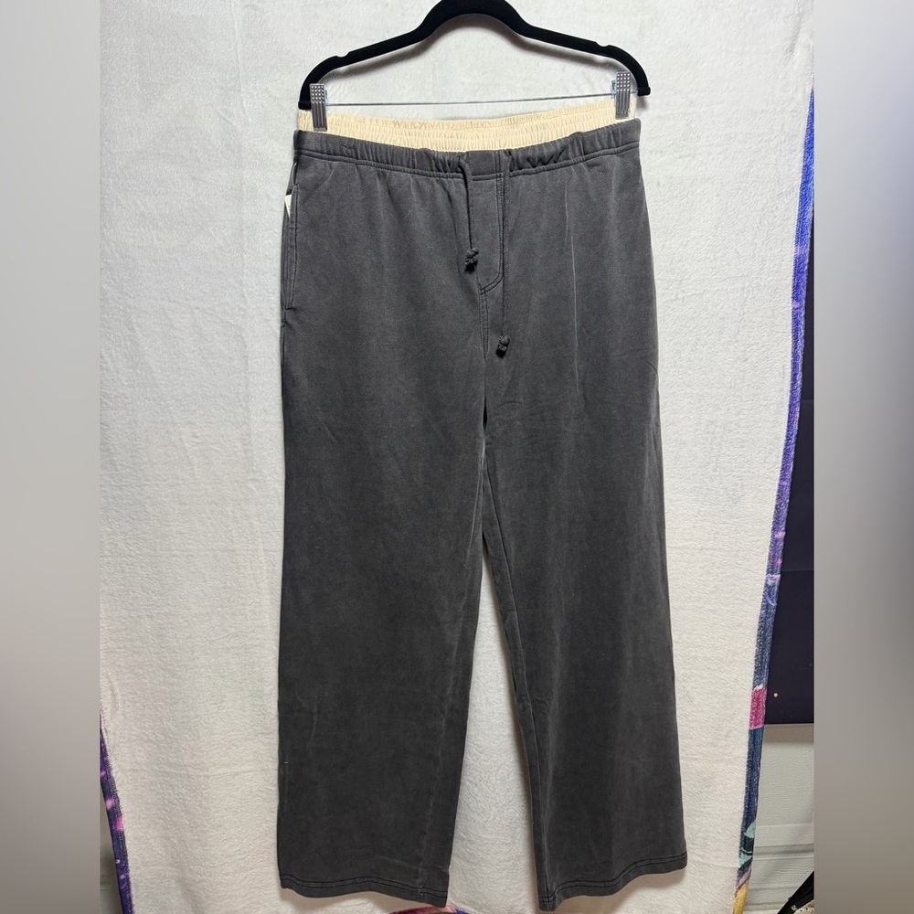 So Me Women's Charcoal Straight Leg Pants - Picture 2 of 6